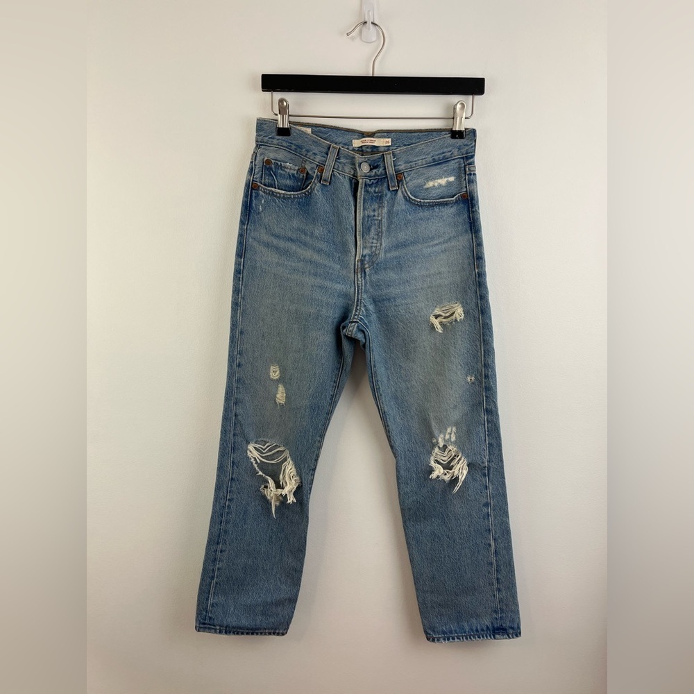 LEVI’S Wedge distressed jeans - Picture 4 of 6